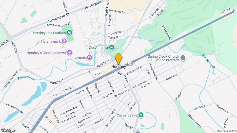 120 HART Map and Location Details