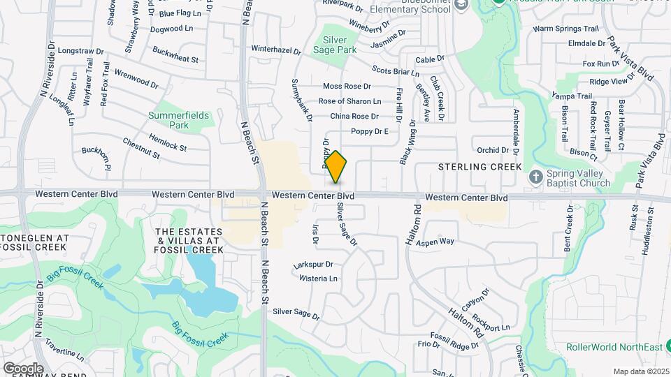 6701 Silver Sage Dr Map and Location Details