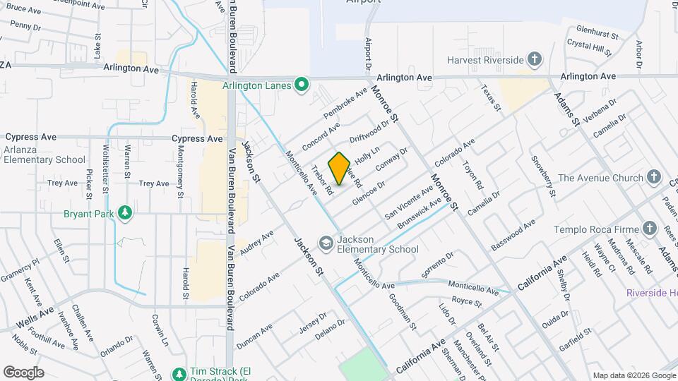 8943 Conway Dr Map and Location Details