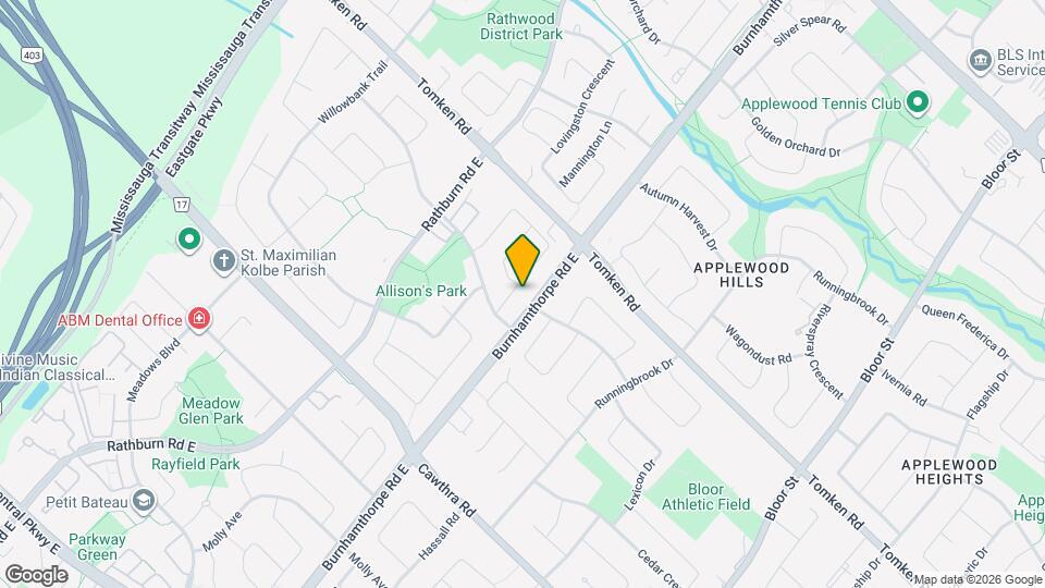 886 Wetherby Ln Map and Location Details