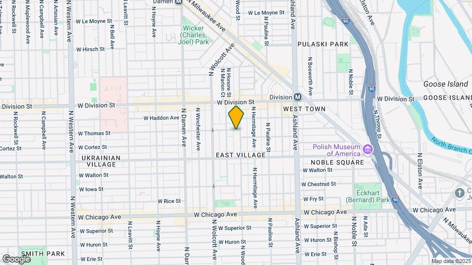 1801 W Thomas St Map and Location Details