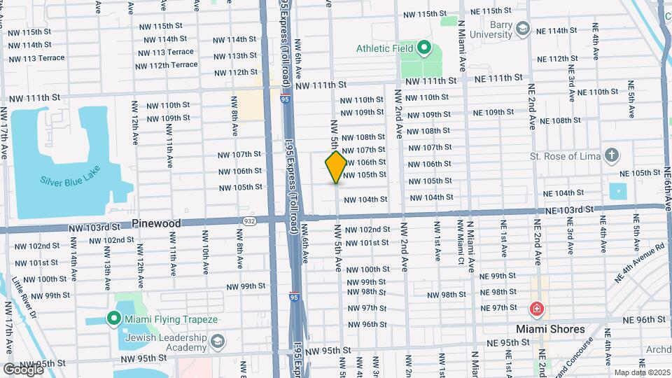 10430 NW 5th Ave Map and Location Details