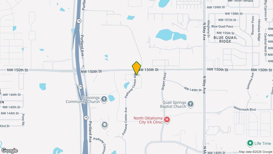 14908 Parkway Center Ave Map and Location Details