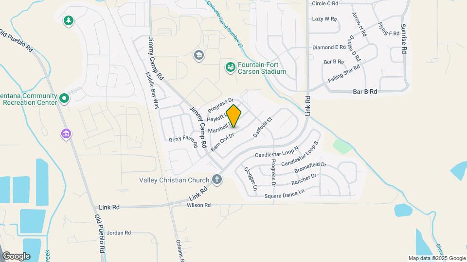 851 Barn Owl Dr Map and Location Details