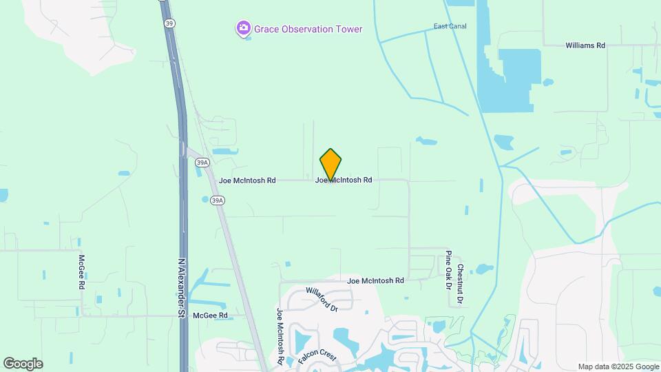 1717 Joe McIntosh Rd Map and Location Details
