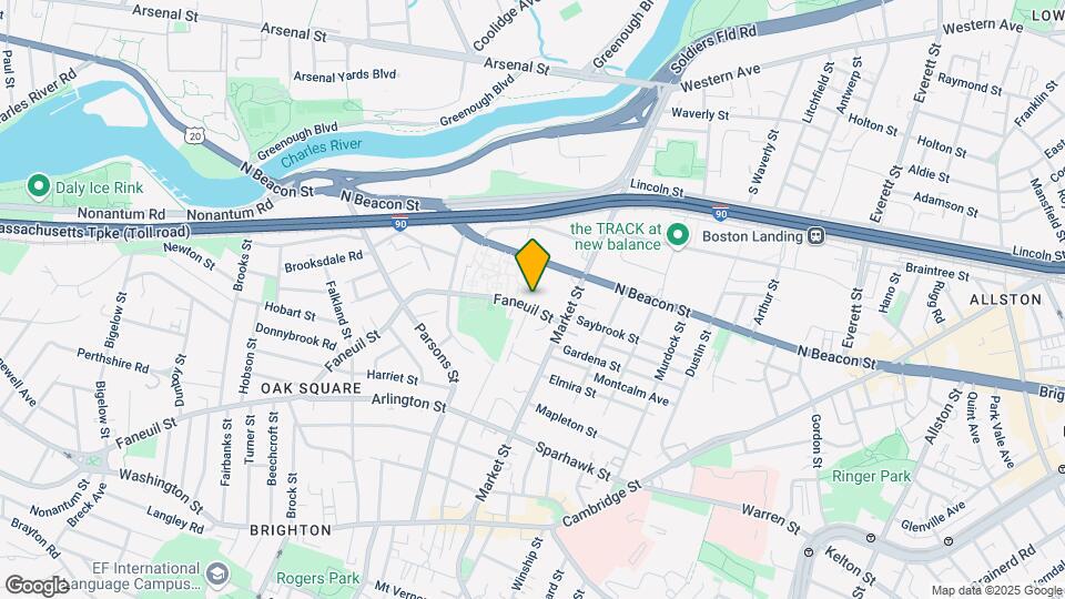 31 Faneuil St, Unit 1 Map and Location Details