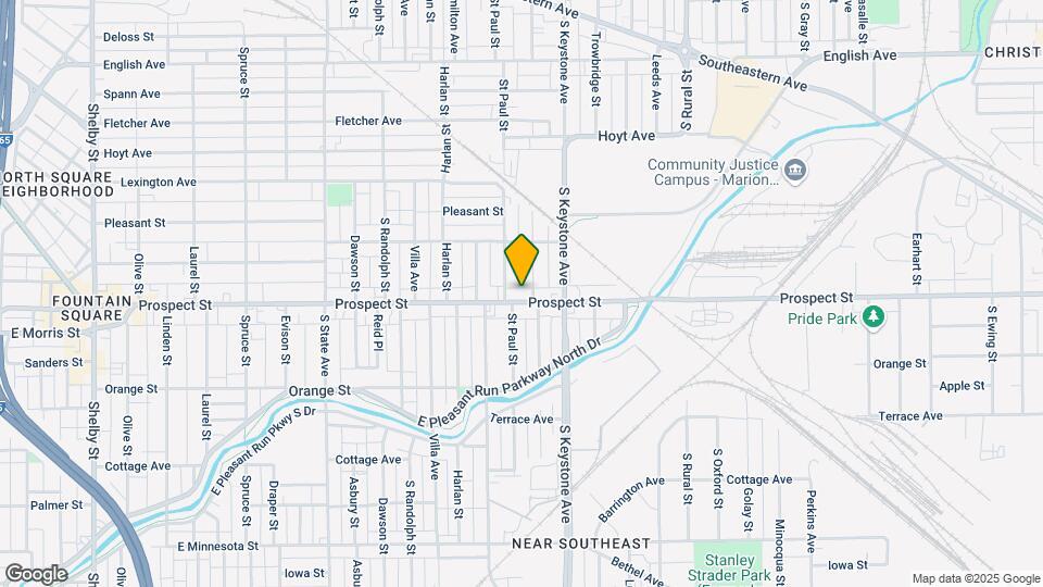 2318 Prospect St Map and Location Details