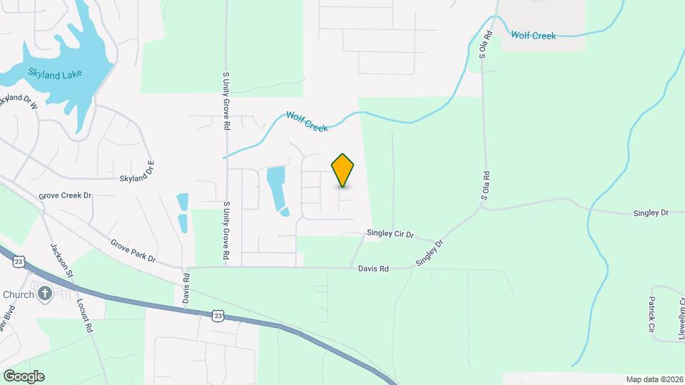 1547 Stinson Ln Map and Location Details
