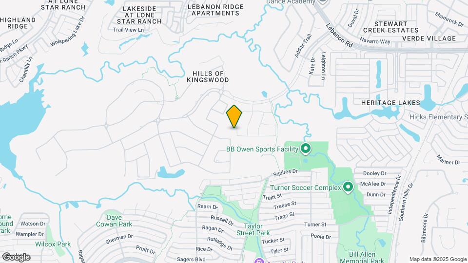 3647 Pistol Creek Dr Map and Location Details