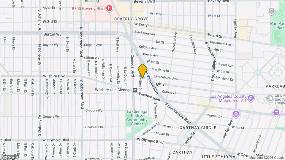 128 N Hamilton Dr, Unit 128.5 Mapa y Detalles de la Ubicación