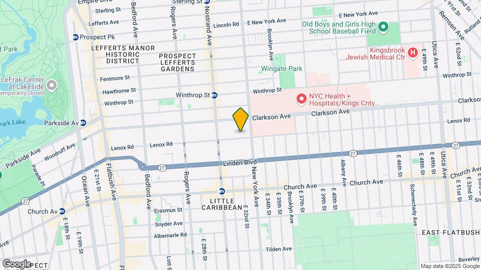 345 Lenox Rd Map and Location Details
