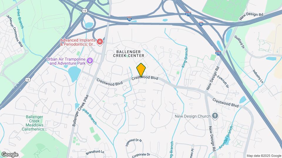 6781 Brace Ct Map and Location Details