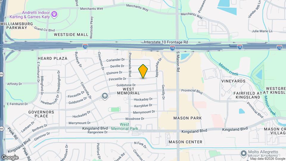 22203 Fincastle Dr Map and Location Details