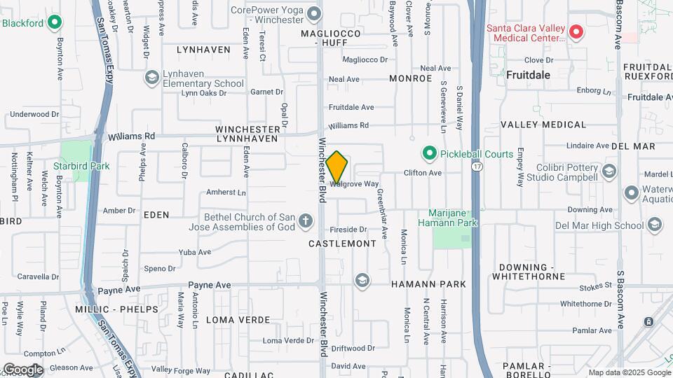 3070 Walgrove Way Map and Location Details