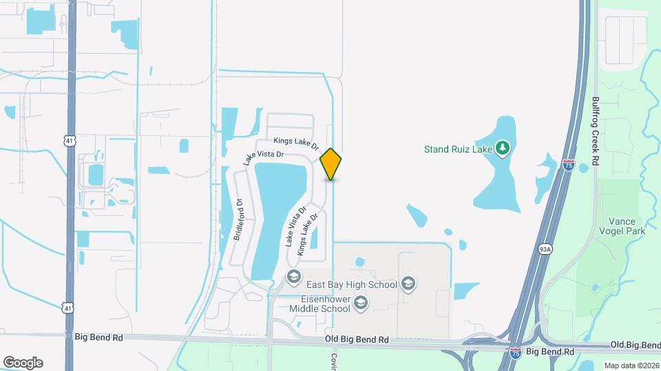 12824 Kings Lake Dr Map and Location Details