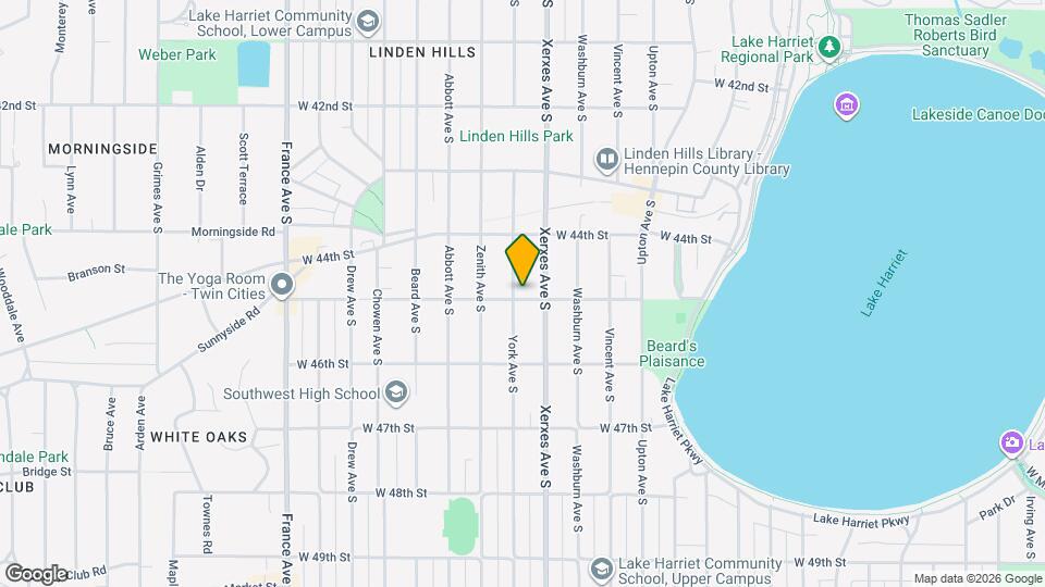 4453 York Ave S Mapa y Detalles de la Ubicación