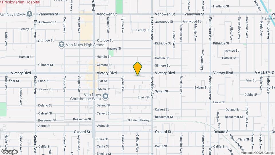 14161 Friar St Map and Location Details