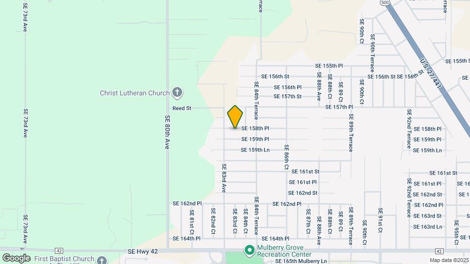 8352 SE 158th Pl Mapa y Detalles de la Ubicación
