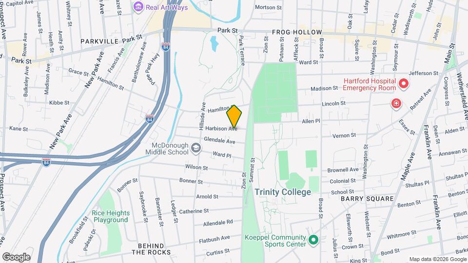 23 Harbison Ave, Unit Spacious 4 bed room 1 bath unit 2 Mapa y Detalles de la Ubicación