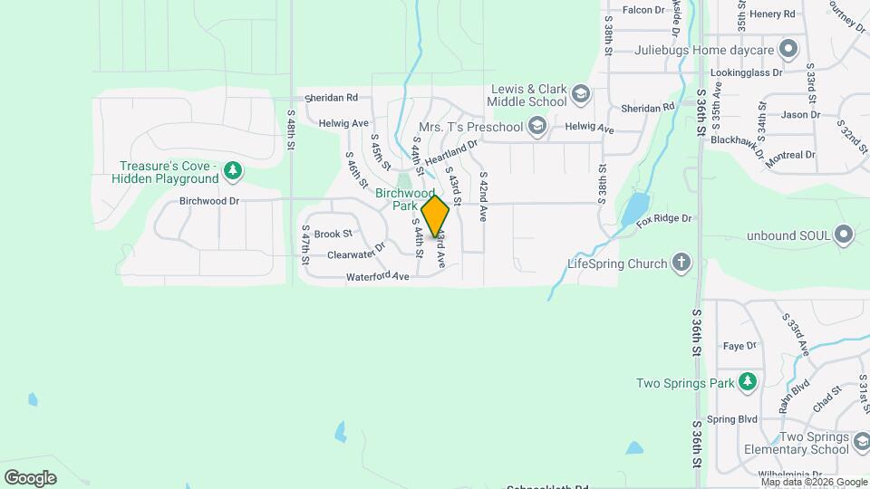 13806 S 43rd Ave Map and Location Details