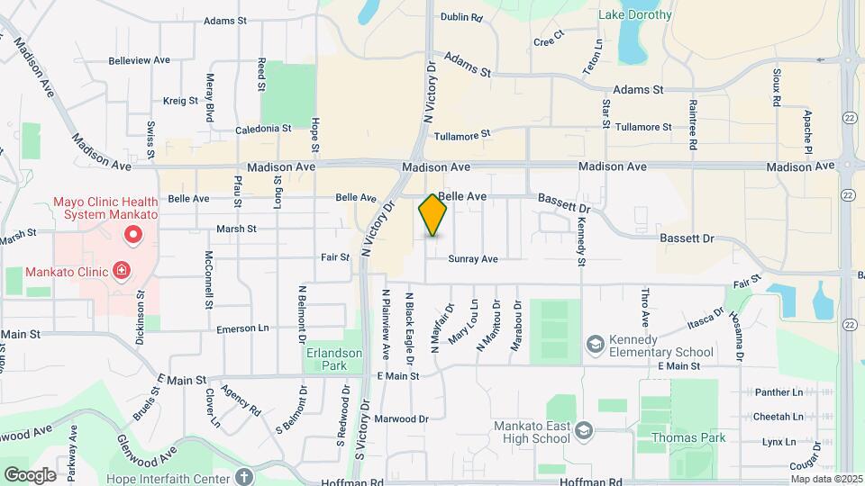408 Holly Ln Map and Location Details