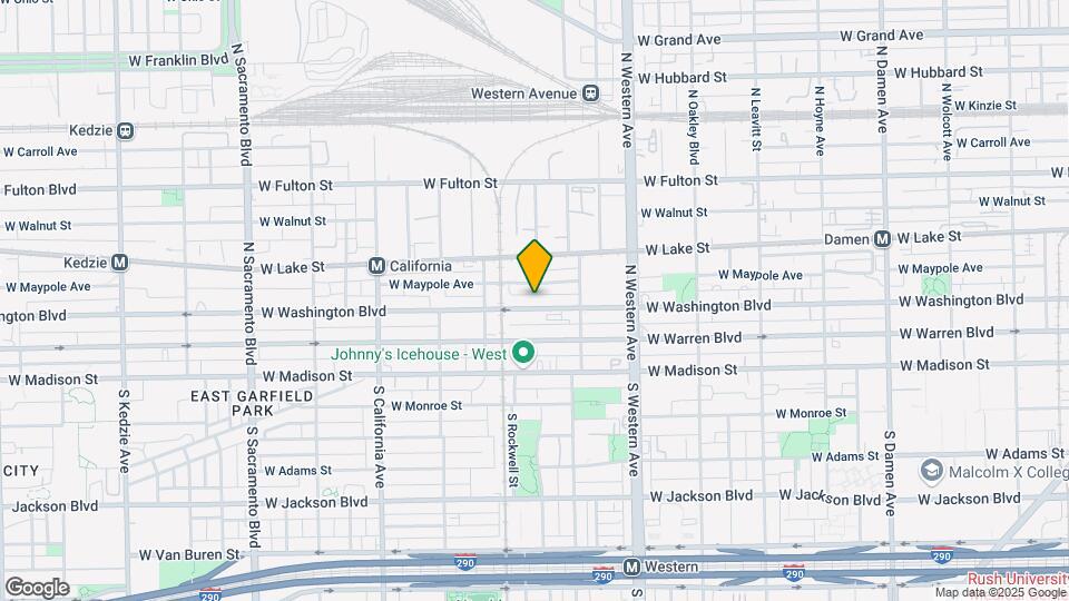 2544 W Washington Blvd Map and Location Details