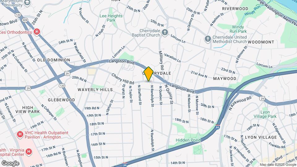 4110 Cherry Hill Rd Map and Location Details