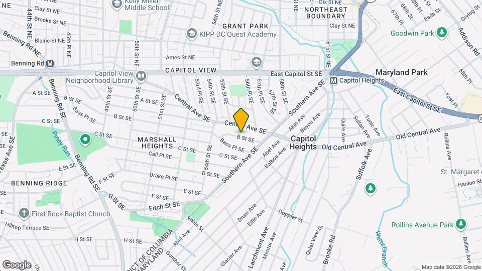 5518 B St SE Map and Location Details