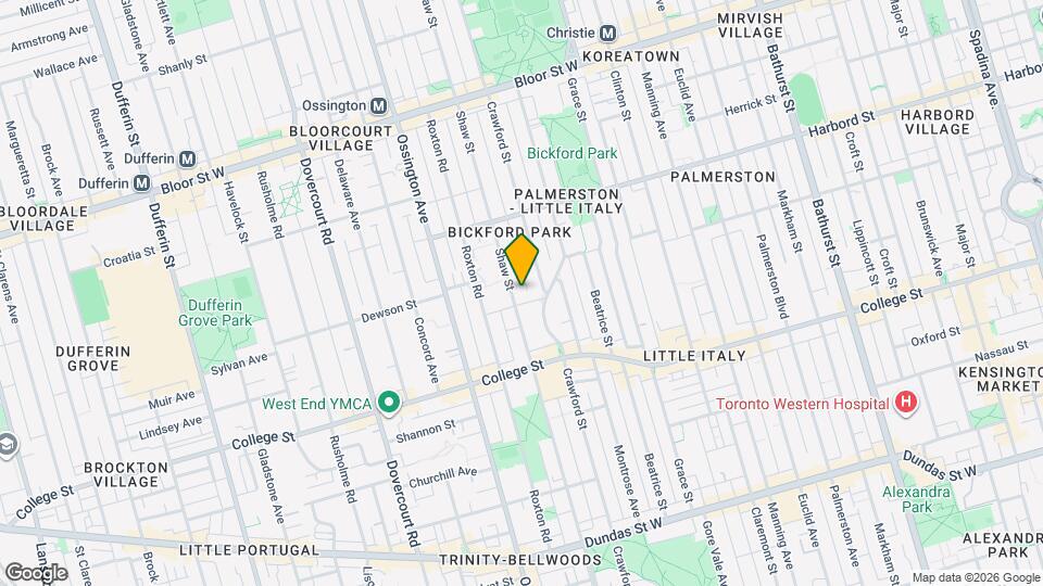 525 Shaw St Map and Location Details