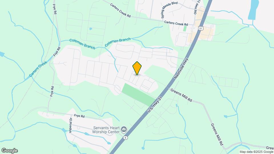 2718 Wind Gap Dr Map and Location Details