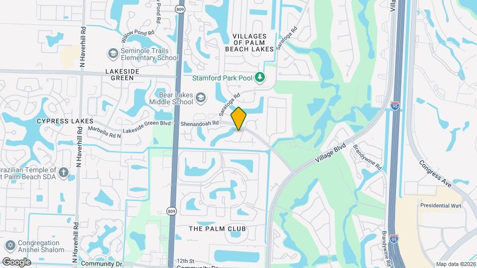 602 Green Springs Pl Map and Location Details