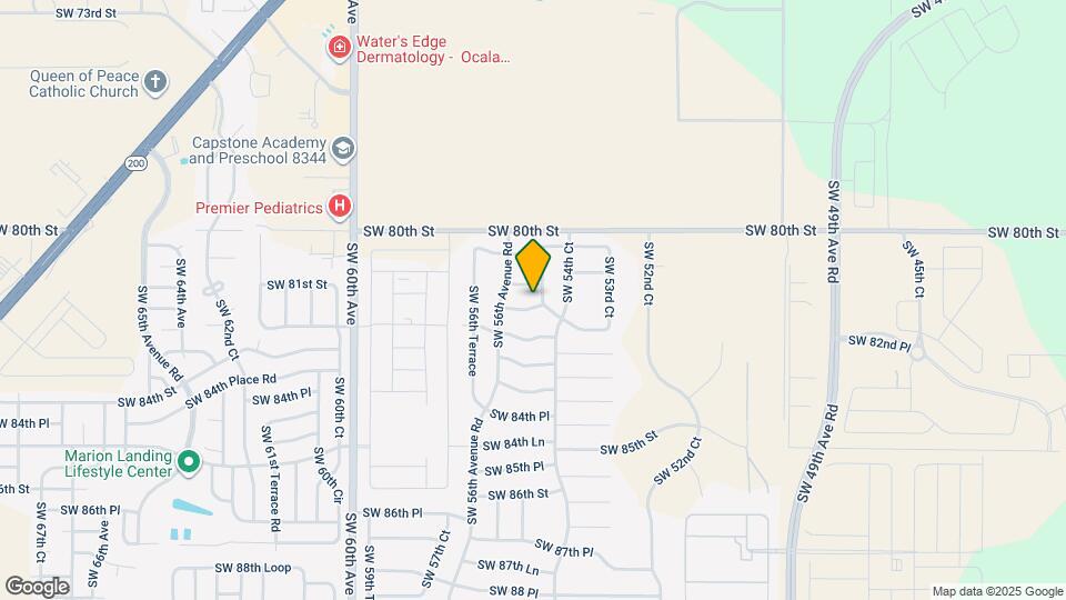 4923 SW 81st Loop Map and Location Details
