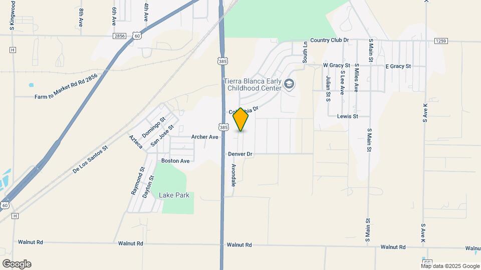 1114 Caprock St Map and Location Details