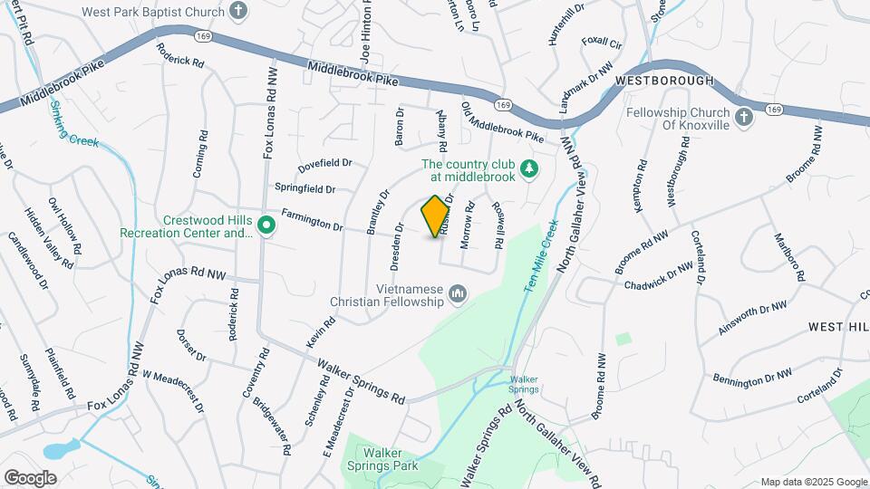 1009 Ruskin Drive Mapa y Detalles de la Ubicación