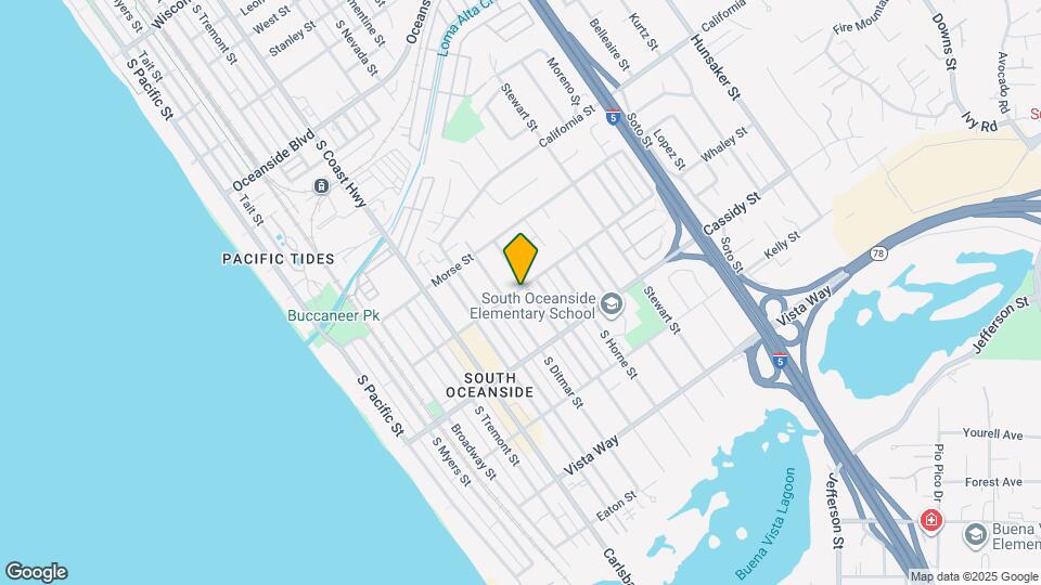 815 Whaley St Map and Location Details