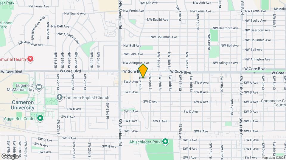2011 SW C Ave Map and Location Details