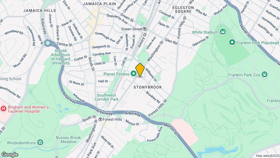 9 Rossmore Rd, Unit #1 Map and Location Details