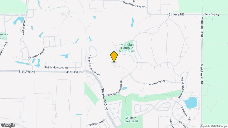 4132 Cameron Dr NE Map and Location Details