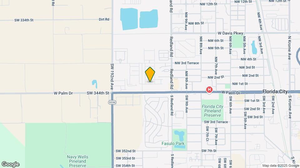 1165 NW 1st St Map and Location Details