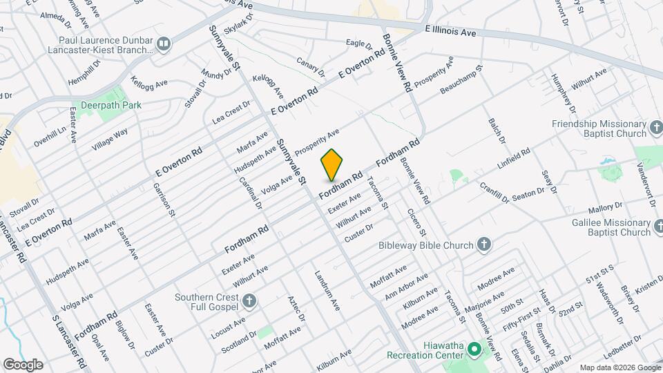 2731 Fordham Rd Map and Location Details