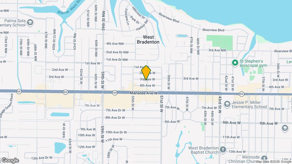 304 53rd St W Map and Location Details