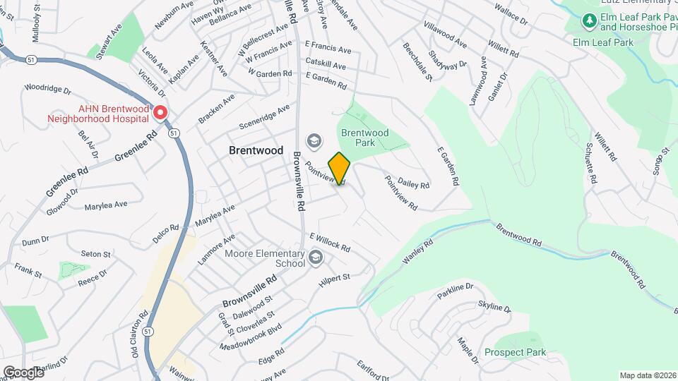 3727 Woodrow Ave Map and Location Details