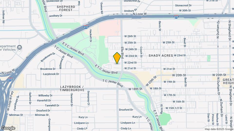 2121 Ella Blvd Map and Location Details