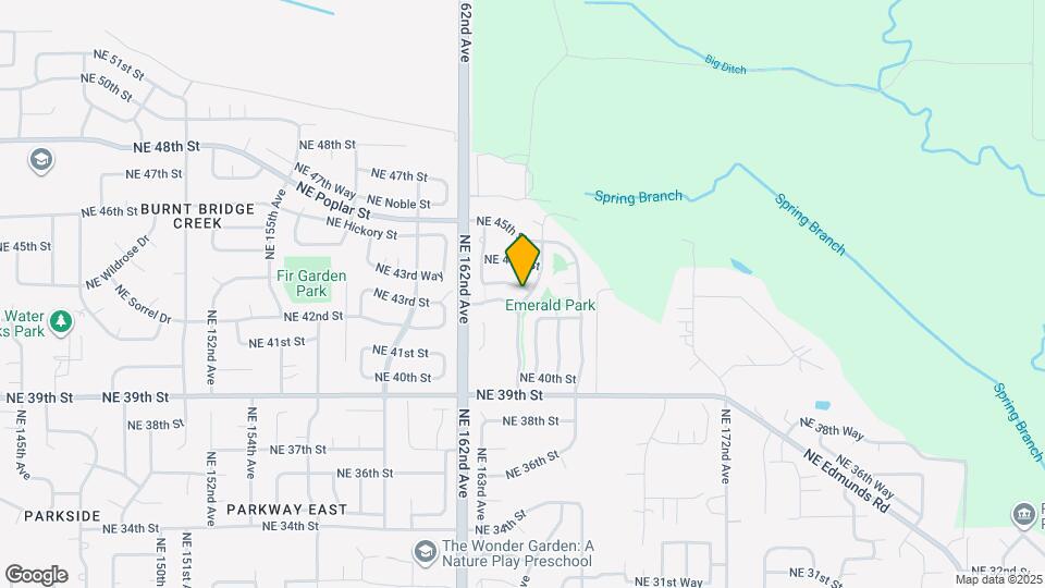 16409 NE 43rd Way Map and Location Details