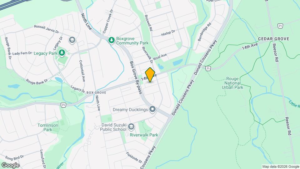 77 Andriana Crescent Map and Location Details