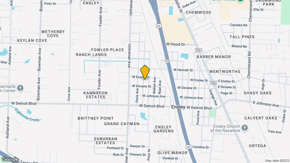 8610 Figland Ave Map and Location Details