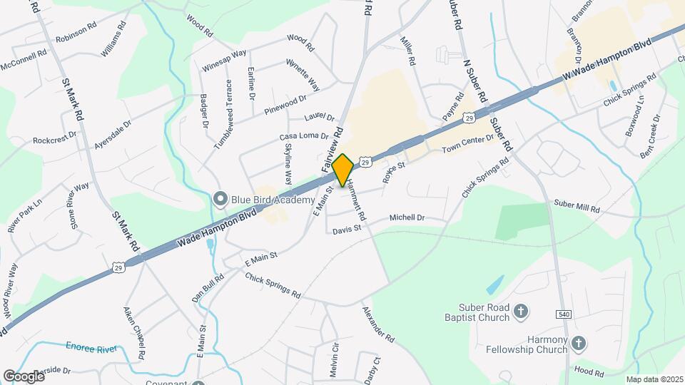 310 Highland St Map and Location Details