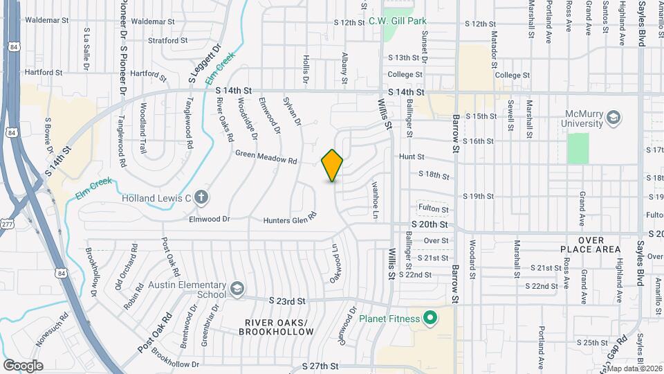 1780 Glenwood Dr Map and Location Details