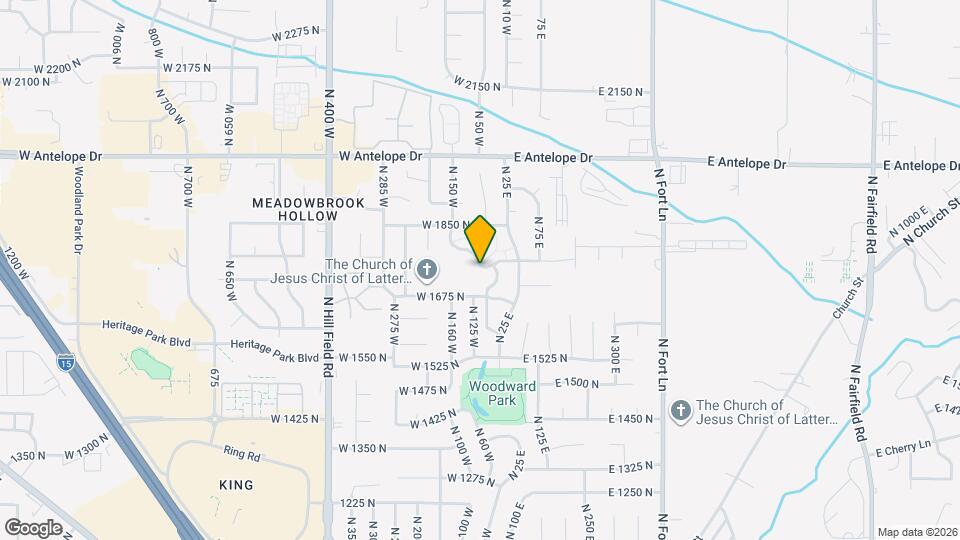 1761 N Belvedere Way Map and Location Details