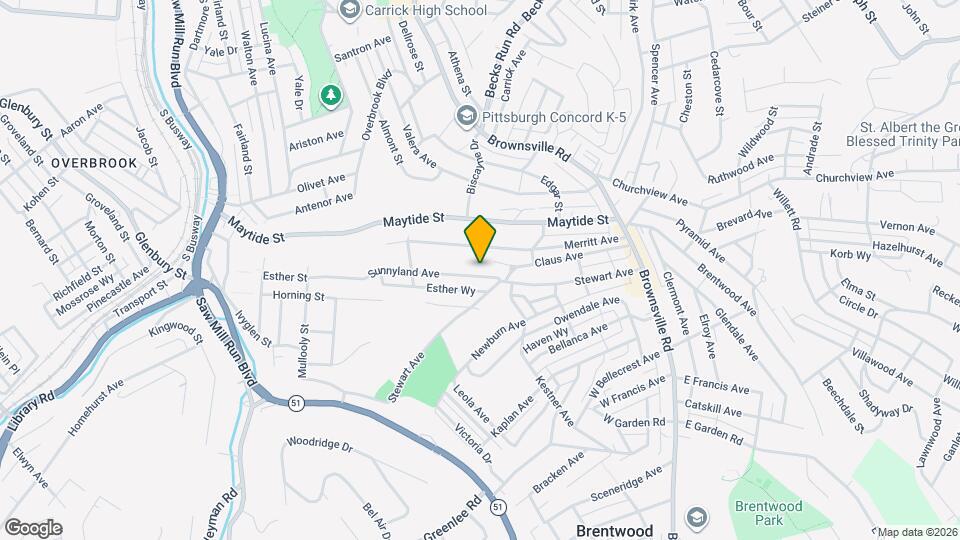 226 Sunnyland Ave Map and Location Details